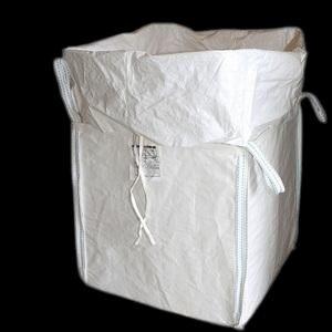 China Disposable Pp 1 Ton Bulk Bag Cross Corner Uv Treated Ageing Resistant Store Security for sale
