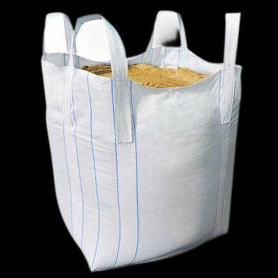 China ISO9001 Sharp Sand Ton Bag 2000kg 1.1m for sale