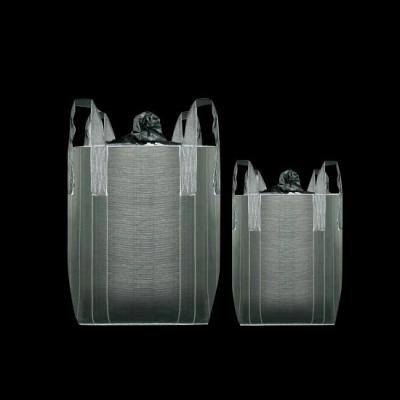 China Foldable Reusable 500kg Woven Bulk Bags Waterproof Cover for sale
