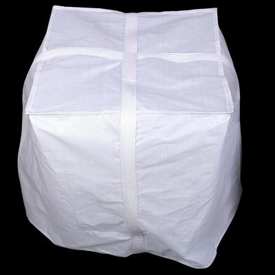 China Retractable Industrial Bulk Resealable Bags 1 Ton Sacks 3.2×3.2×3.2ft for sale