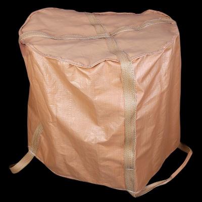 China Fully Loop Flexible Freight Bags Antistatic 2 Tonne Bulk HDPE PP Bags Anti UV for sale