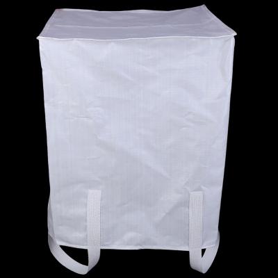China 2 Tonne Square Polypropylene Bulk Bags 100*120cm Chemical And Cinder for sale