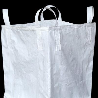 中国 十字のコーナーFIBC極度の袋湿気の防止の平底の再使用 販売のため