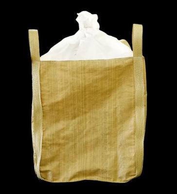 China Bouw Concreet Ton Bag Bulkload van Duffle1500kg de Op zwaar werk berekende Bulkzakken Te koop