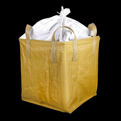 中国 引き込み式FIBCのジャンボは安定した性能の安全で頑丈な大きさを袋に入れる 販売のため