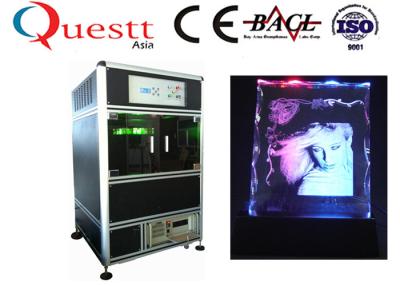Chine 532 machine de gravure en verre de laser du nanomètre 3D à vendre