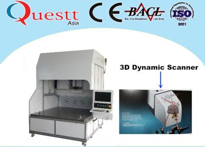 China 3D Dynamic Scanner Fiber Laser Marking Machine With Sealed Optical System , 375W RF for sale