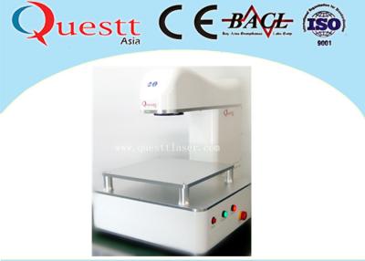 China Tragbare optische Tischplattenlaser-Markierungs-Maschine mit Scanner der Linsen-20W, CER Zertifikat zu verkaufen