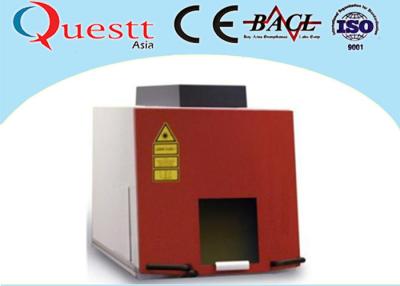 China CE Jewellery Laser Marking Machine 20 Watt For Gold Silver , Sealed Working Table for sale