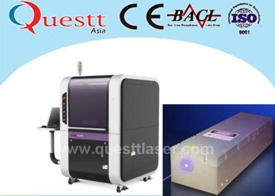 China Cortador 300W para los productos exactos, máquina 500x500m m del laser del CNC del corte del vidrio del CNC en venta