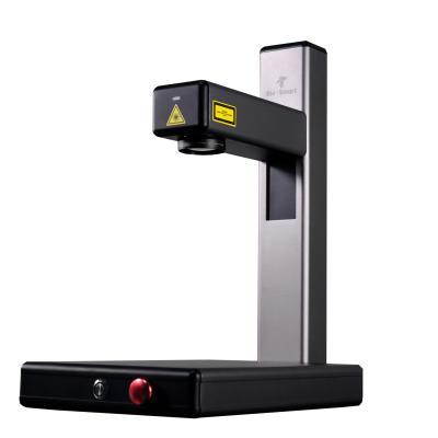 China Em-Smart Fiber Laser-markering Machine 20W Mini Laser Graveermachine 0-7000 Mm/s Luchtkoeling laser Marker Voor Metaal Te koop