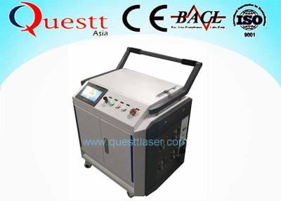 Chine machine portative de laser d'huile de rouille de peinture de machine de nettoyage de laser de l'arme à feu 100W pour le dérouillage à vendre