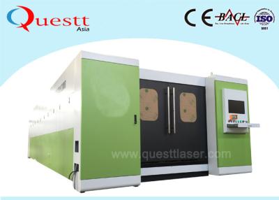 China máquina de corte do laser do metal de 380V 10KW com a tabela de trabalho selada à venda