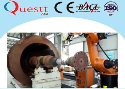 China Endurecimiento y revestimiento del laser 3KW con el brazo del robot del CNC para los materiales del metal en venta