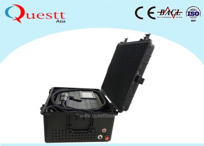China Suitcase 100W Handheld Laser Rust Removal Machine With Bluetooth Controller for sale