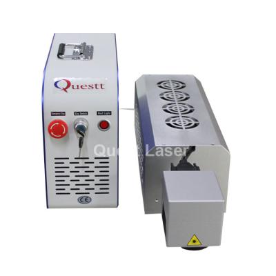 China Impresión 30w 50w de Metal Steel Marking de la impresora laser de la fibra de Mini Jewellery Co 2 en venta
