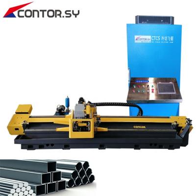 China Factory Contor Driving Die Cut Machine Tube Mill Line For Cold Steel Coil for sale