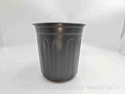 China Series 6 Black plastic plant pot BN170 for sale