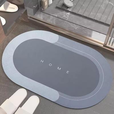 China Super Absorbent Water Bathroom Mats for Classic Design Style Shower Floor in Bathroom for sale