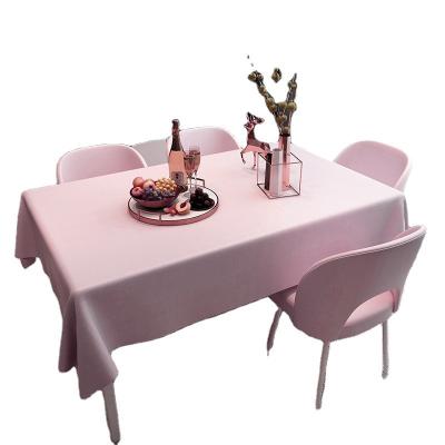 China Modern Washable Table Cloth for Wedding Fabric Rectangular and Round Dining Tables for sale