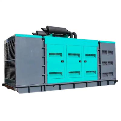 China Zwijgende stand-by dieselgenerator 1500 rpm Drie fase 1000 kW Te koop