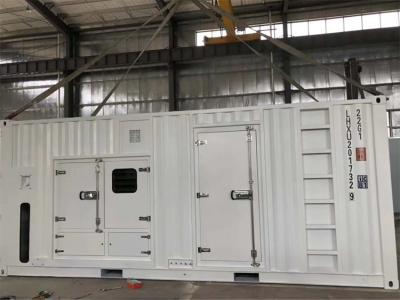 China Low Noise Cargo Containerised Generator Set Air Water Cooling System for sale