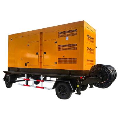China CE ISO SGS Certified Mobile Diesel Generator 50Hz 60Hz Frequency for sale