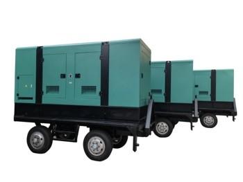 China Mobile Trailer Mounted Generators 50-1000L Customized Air/Water Cooling System for sale