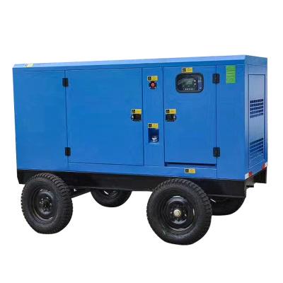 China Fuel Mobile Diesel Generator Unit Rated Voltage 220V 380V 400V 415V 440V for sale