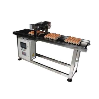 China Stepmotor Egg coding conveyor with traverse system for sale