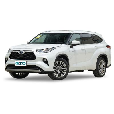 China 2023 2.5L Smart Electric Hybrid Toyota Highlander Four Wheel Drive SUV With 4 Cylinders for sale