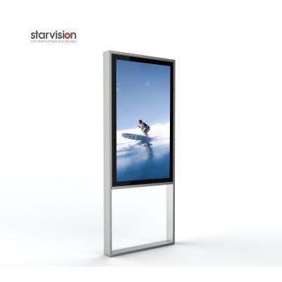 China Floor Mount OOH 500cd/M2 Standalone Digital Signage With 178° Wide Viewing Angle for sale