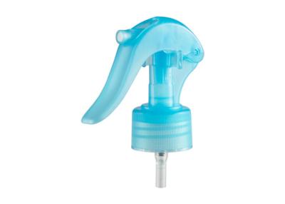 Chine 28/410 bleu transparent de mini pulvérisateur de déclencheur avec la fermeture à nervures à vendre