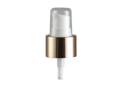 Chine Pompe cosmétique de distributeur de lotion de fermeture de l'aluminium 410 du distributeur 24 de pompe de soin personnel à vendre