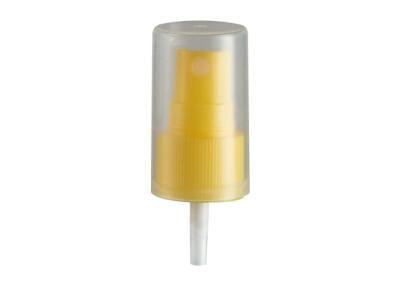 China Yellow Color Mist Spray Pump Full Cover 24 410 For Perfume Packaging for sale