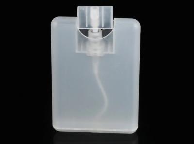 Chine Bouteille en plastique transparente de jet de carte de crédit du pulvérisateur 20ml de pompe de parfum à vendre
