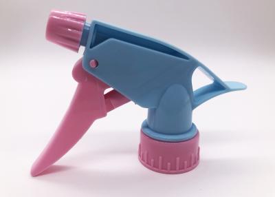 China Non Spill Candy Colors Plastic Trigger Sprayer 28 / 410 For Gardening for sale