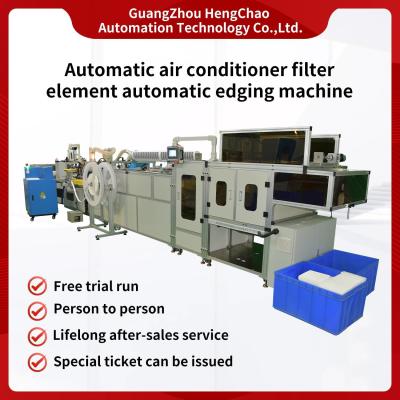 China filtro del coche 0.6Mpa que hace el equipo de fabricación del filtro del aire acondicionado de la máquina en venta