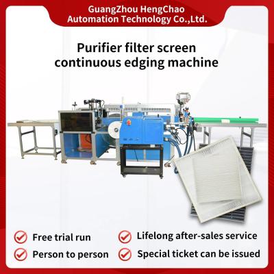 China 500mm HVAC Filter Making Machine 10KW Purifier Air Filter Production for sale