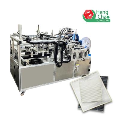 China 12KW Electric Vehicle HVAC Filter Making Machine 150mm Wide for sale