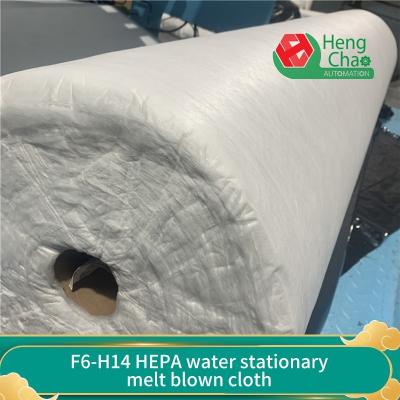 China F6 H14 Melt Blown Filter Fabric Polypropylene Air Filter Screen Material for sale