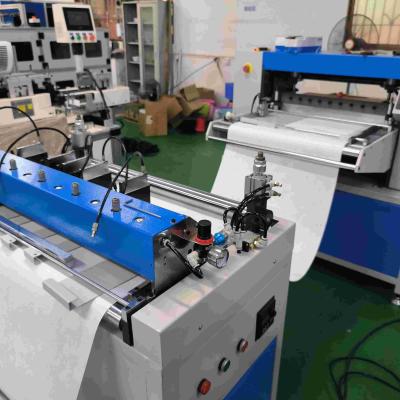 China 32mm-600mm Air Filter Pleating Machine Automatic PP Intermittent Gluing for sale