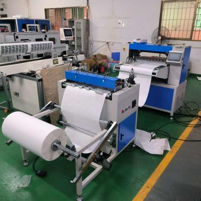 中国 機械0.75KW小型プリーツ フィルター機械をプリーツをつける12m/Min HEPA 販売のため