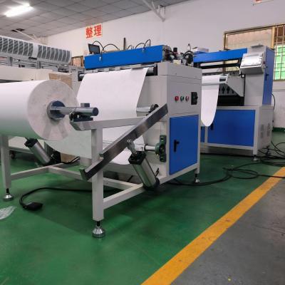 China Slitting Hepa Filter Pleating Machine 32mm~600mm Width Adjustable for sale