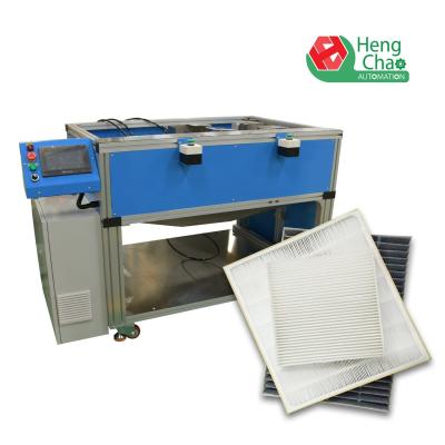 China 1.5KW Angle Cutting HEPA Filter Making Machine 150mm-600mm Long Filter for sale