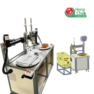 China 5000W D100mm Filter Manufacturing Equipment Filter End Cap Sealant Making Machine for sale