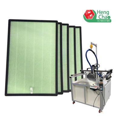 China Máquina da colagem do braço de balancim do filtro do filtro do equipamento de fabricação do filtro de 6KW 0.5Mpa à venda