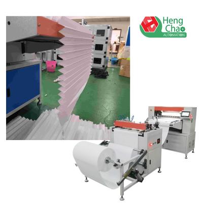 China Adjustable Filter Pleating Manufacturing Equipment Width Filter Paper 32~600mm for sale