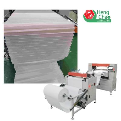 China Household Appliances Air Filter Pleating Machine Speed 0-120 Folds / Min Adjustable for sale
