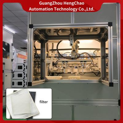 China 6.5s Car Screen Making Machine Scraping Height 15~50mm Long Side Strainer Welt Machine for sale